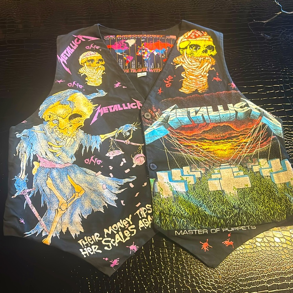 METALLICA Vintage Vest XL